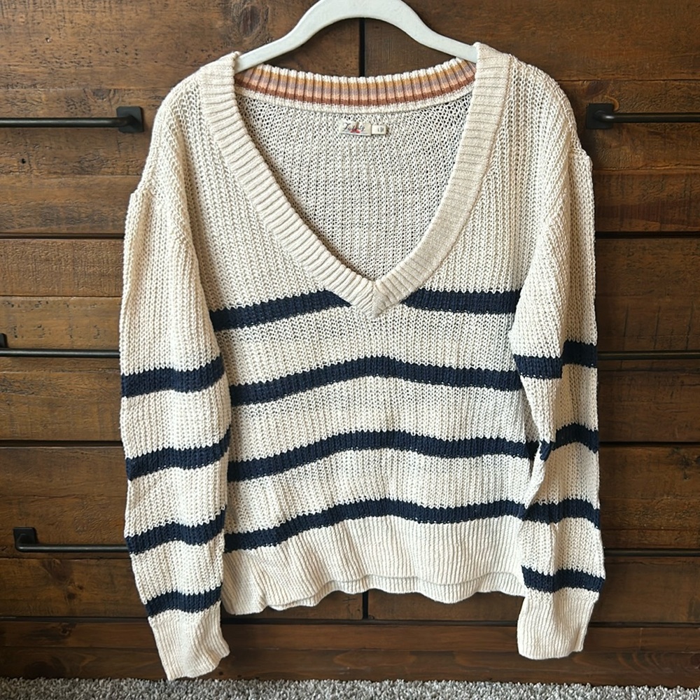 Faherty cotton linen sweater